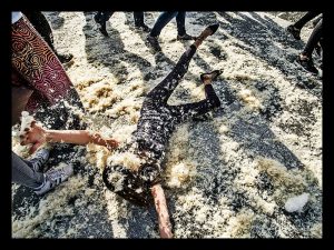 guerra de travesseiros