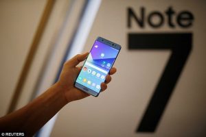 recall de Galaxy Note 7