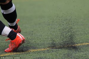 campo de grama artificial