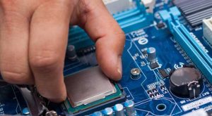 produção de computadores