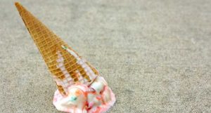 sorvete que não derrete