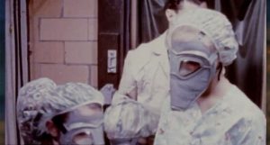 máscara contra microrganismos