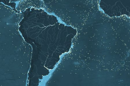 Mapa interativo mostra rota de navios pelo globo – Veja!