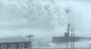 ondas gigantes filmadas