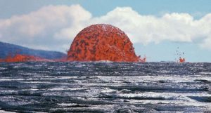 erupção vulcânica