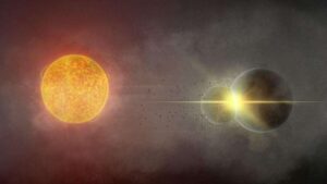 Colisão de Dois Planetas