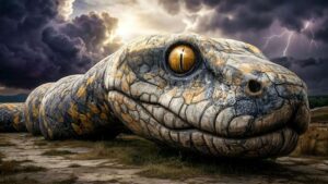 cobra gigante Índia