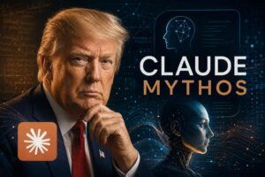 Computador mostrando interface de teste de segurança e avaliação de sistema de inteligência artificial