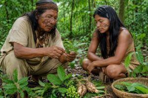 plantas comestíveis em ambiente natural e selvagem