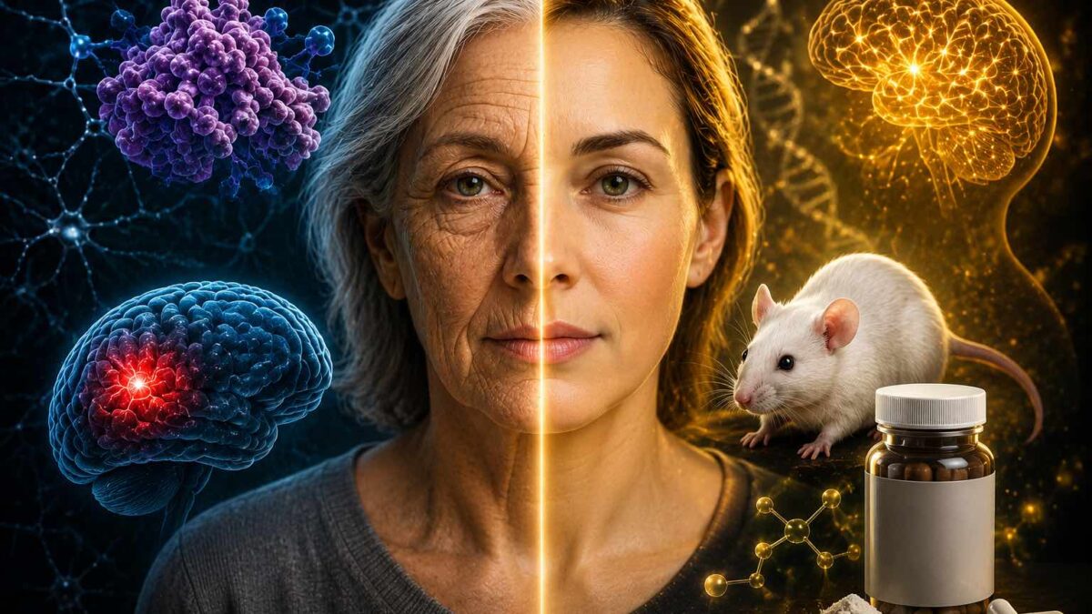 Proteína cerebral pode atuar contra o envelhecimento.