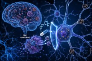 GRK2 agregada em mitocôndrias de cérebro com Alzheimer em modelo animal